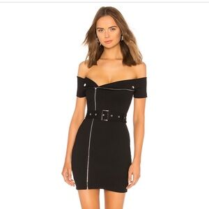 Superdown Black Mini Dress